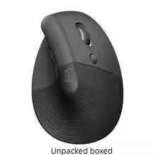 Logitech Lift Ergonomic Vertical Wireless Mouse - Silent Bluetooth & USB