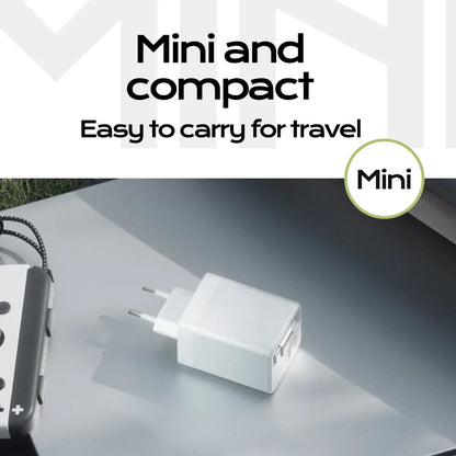 65W Retractable USB-C Fast Charger - Portable PD Travel Adapter for Laptop