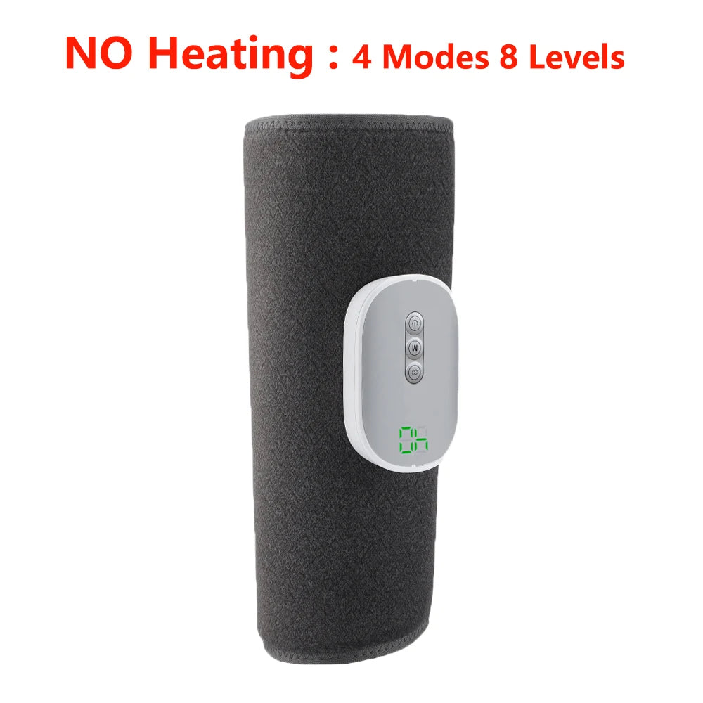 Wireless Air Compression Calf Massager with Heat Therapy for Leg Muscle Relaxation - 22
