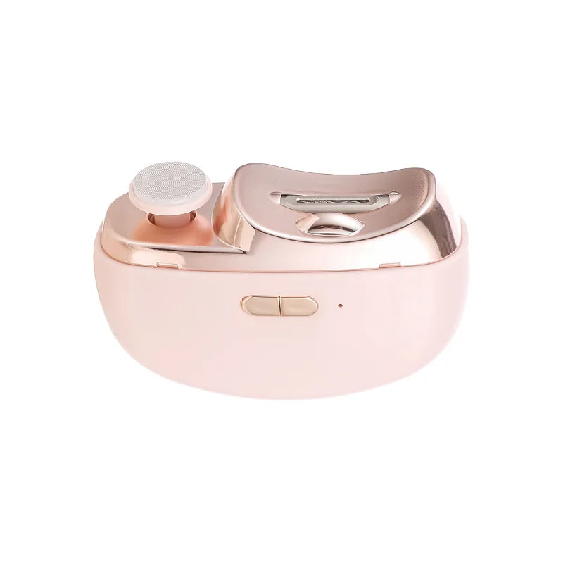 Automatic Electric Nail Clipper with Integrated LED Light & Polisher