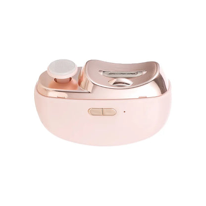 Automatic Electric Nail Clipper with Integrated LED Light & Polisher
