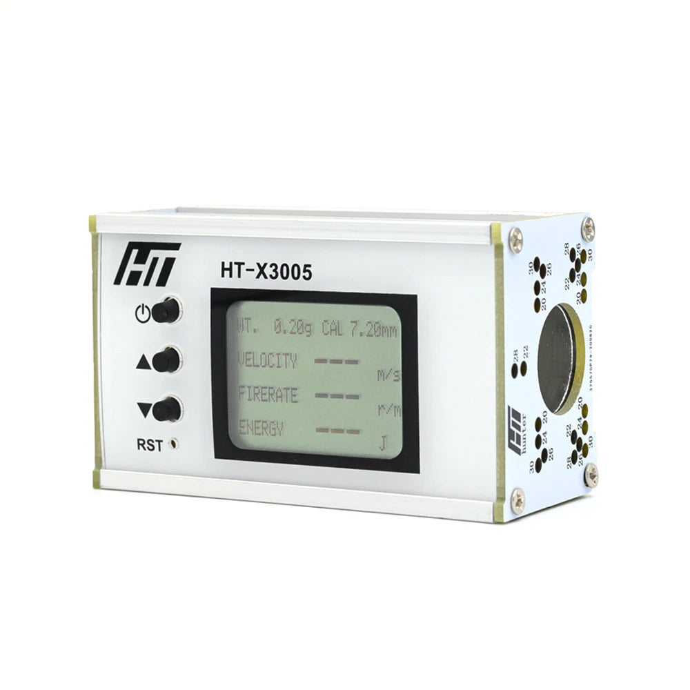 Precision Shooting Chronograph - High-Accuracy Ball Velocity & Energy Meter