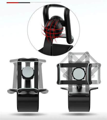 Universal Car Phone Holder Clip Dashboard Mount Stand for GPS Navigation