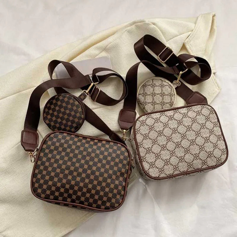 Trendy Plaid Crossbody