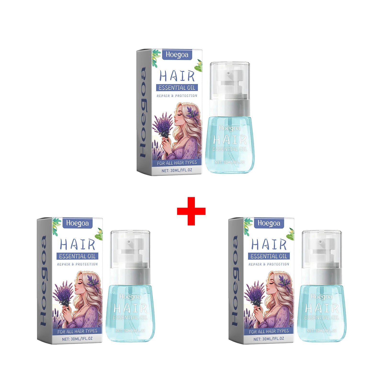 Lavender Hair Essential Oil - Repairing Anti-Frizz & Nourishing Scalp Treatment - 11