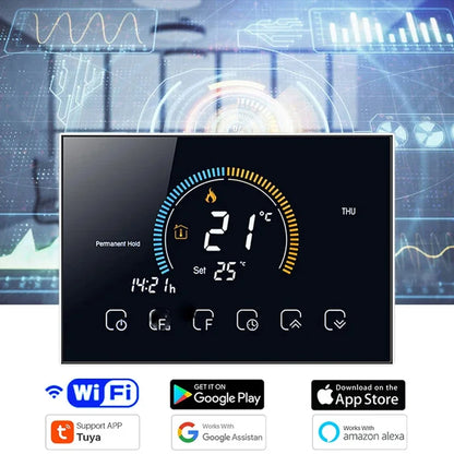 Smart Wi-Fi Thermostat - Programmable Digital Temperature Controller
