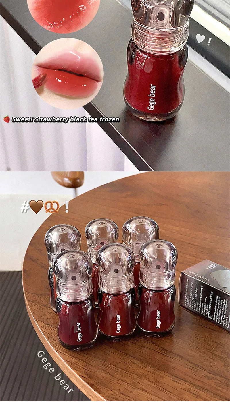 Crystal Gloss Hydrating Lip Tint - Long-Lasting Mirror Finish Plumper - 10