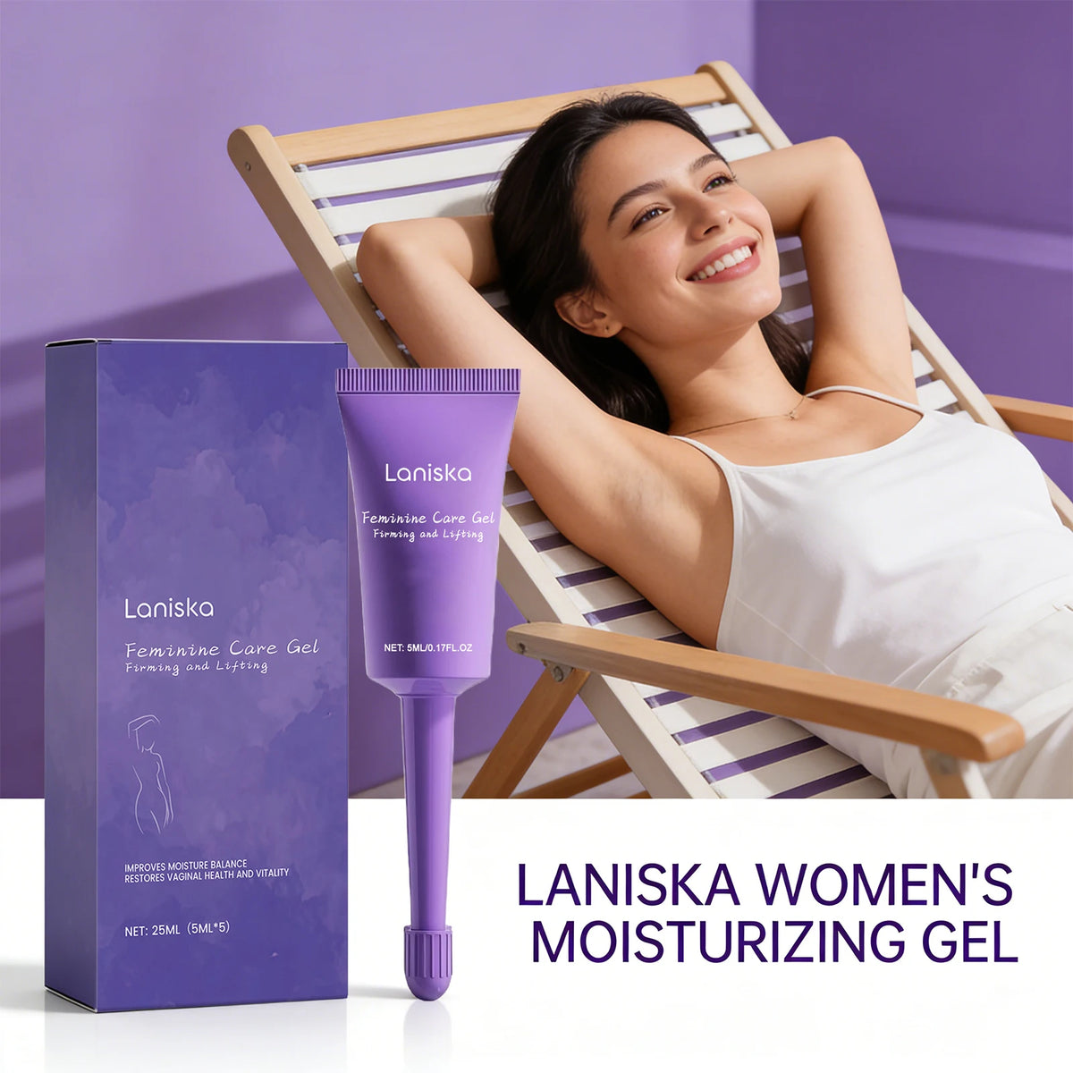 Feminine Intimate Care Gel - Natural Moisturizing & Refreshing Personal Hygiene