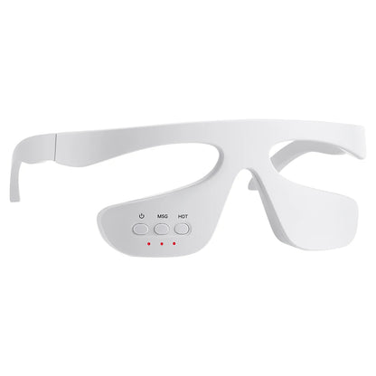 3D LED Red Light Eye Massager with Vibration for Dark Circles & Fatigue Relief