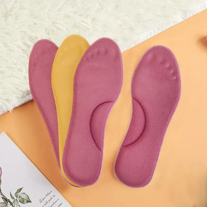 4D Arch Support Orthopedic Insoles - Shock-Absorbing Thermal Shoe Inserts - 14