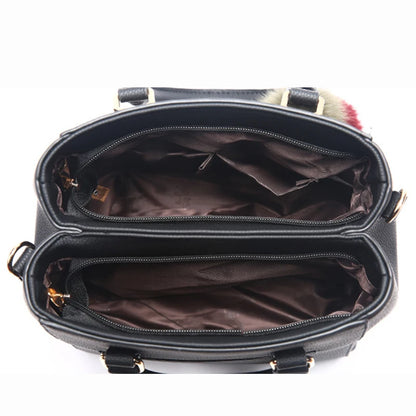 Luxury Vintage Plush Satchel