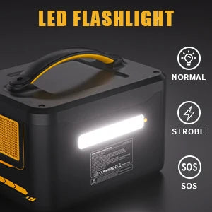VTOMAN Portable Power Station 1548Wh LiFePO4 Solar Generator for Camping