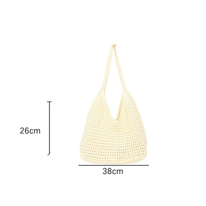 Luxury Bohemian Crochet Tote