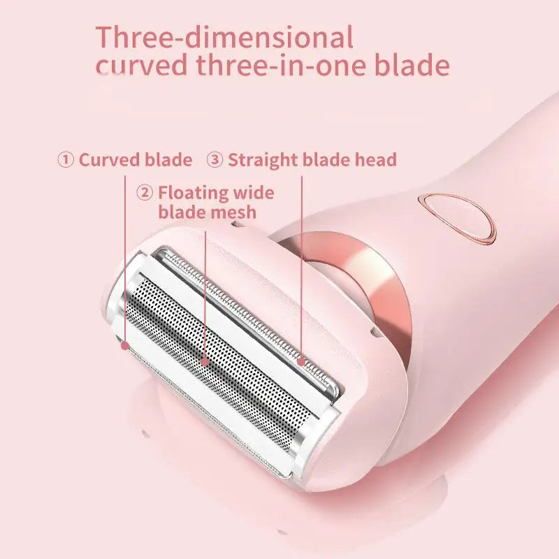 2-in-1 Women’s Electric Shaver & Painless Body Hair Remover - 4