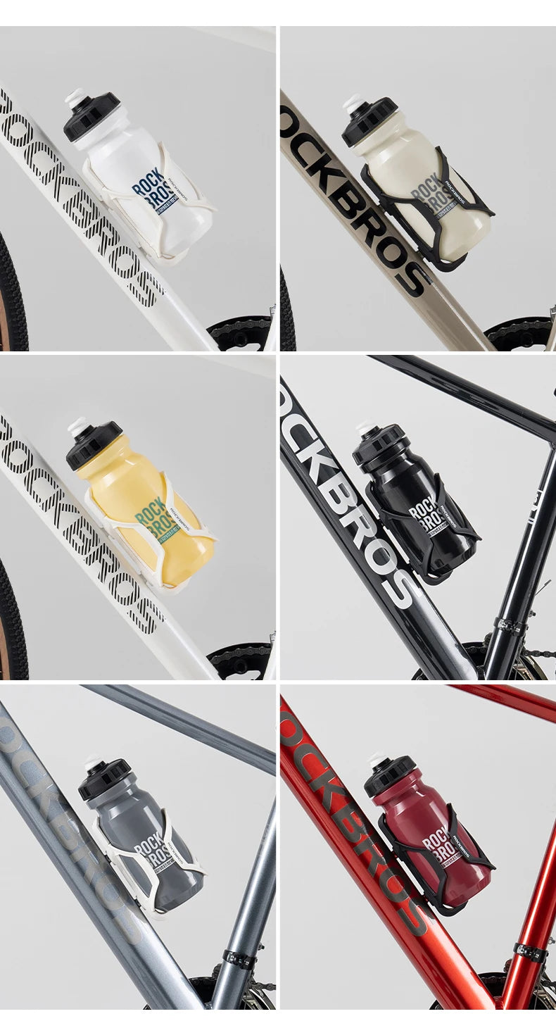 ROCKBROS 600ML Squeeze Sports Water Bottle for Cycling & Outdoor Activities