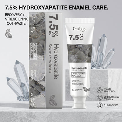 7.5% Hydroxyapatite Enamel Repair & Whitening Toothpaste - Sensitive Teeth Care