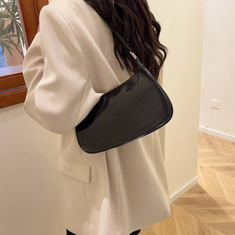 Luxury Retro PU Leather Hobo