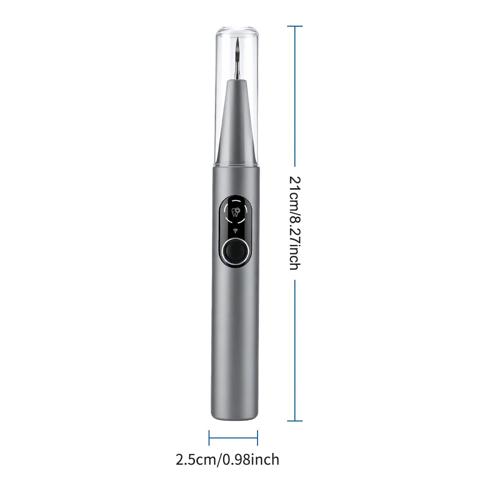 Visual Ultrasonic Tooth Cleaner with HD Camera & LED Light - 16