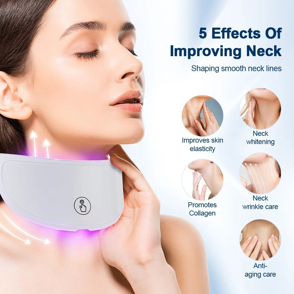 7-Color LED Neck Mask - Anti-Wrinkle & Skin Firming - 2