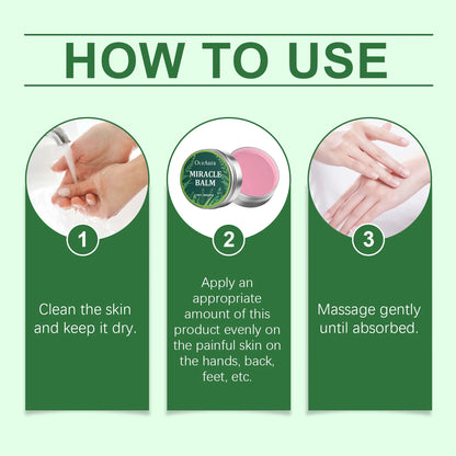 Herbal Joint & Muscle Massage Balm - Soothing Relief Cream for Neck, Back & Knees