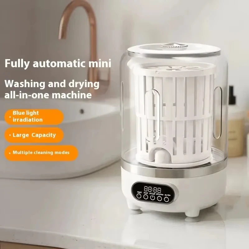 3L Portable Mini Washing Machine for Socks & Underwear | USB-C