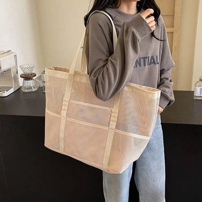 Luxury Hollow Mesh Tote