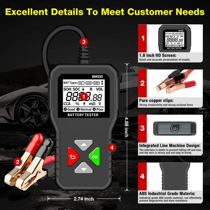 5000A Car Jump Starter with 150PSI Air Compressor & Portable Power Bank