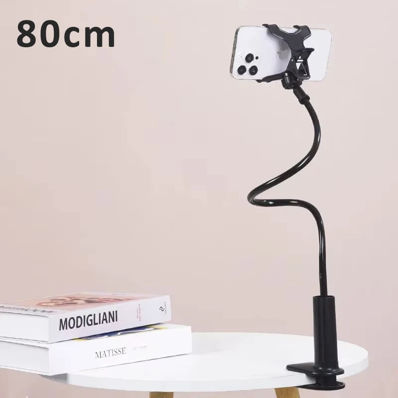 360° Flexible Lazy Phone Holder Stand for Bed & Desk - Universal Mount - 12