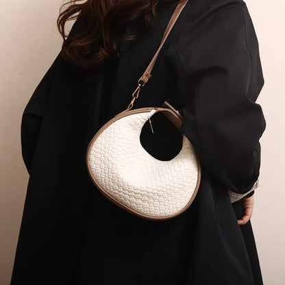 Luxury Half Moon Shoulder Bag