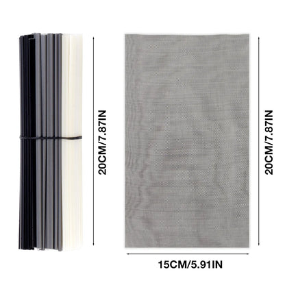 Plastic Welding Repair Kit with Stainless Steel Mesh & Rods for Car Bumper
