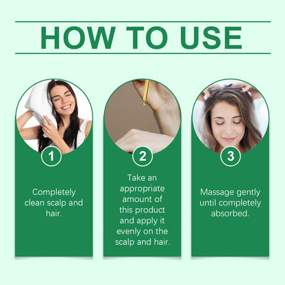 Rosemary Hair Growth Oil - Natural Scalp Nourishing & Hair Thickening Serum