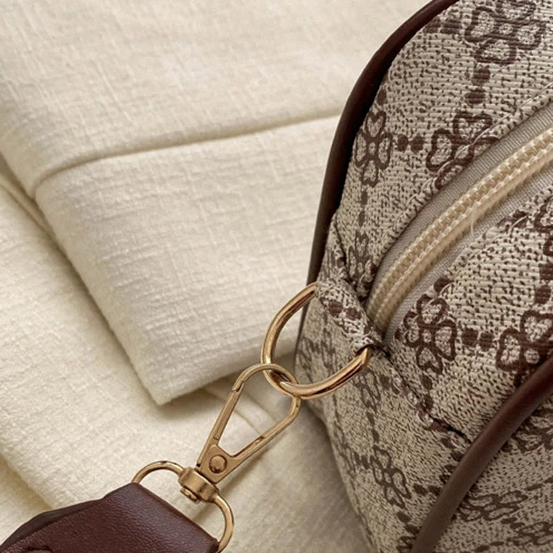 Trendy Plaid Crossbody