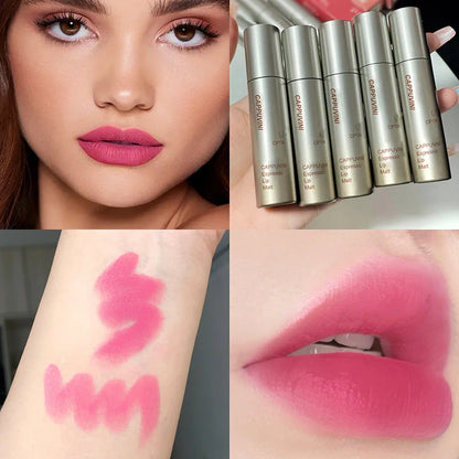 Velvet Matte Liquid Lipstick - Waterproof & Long-Lasting Smudge-Proof Lip