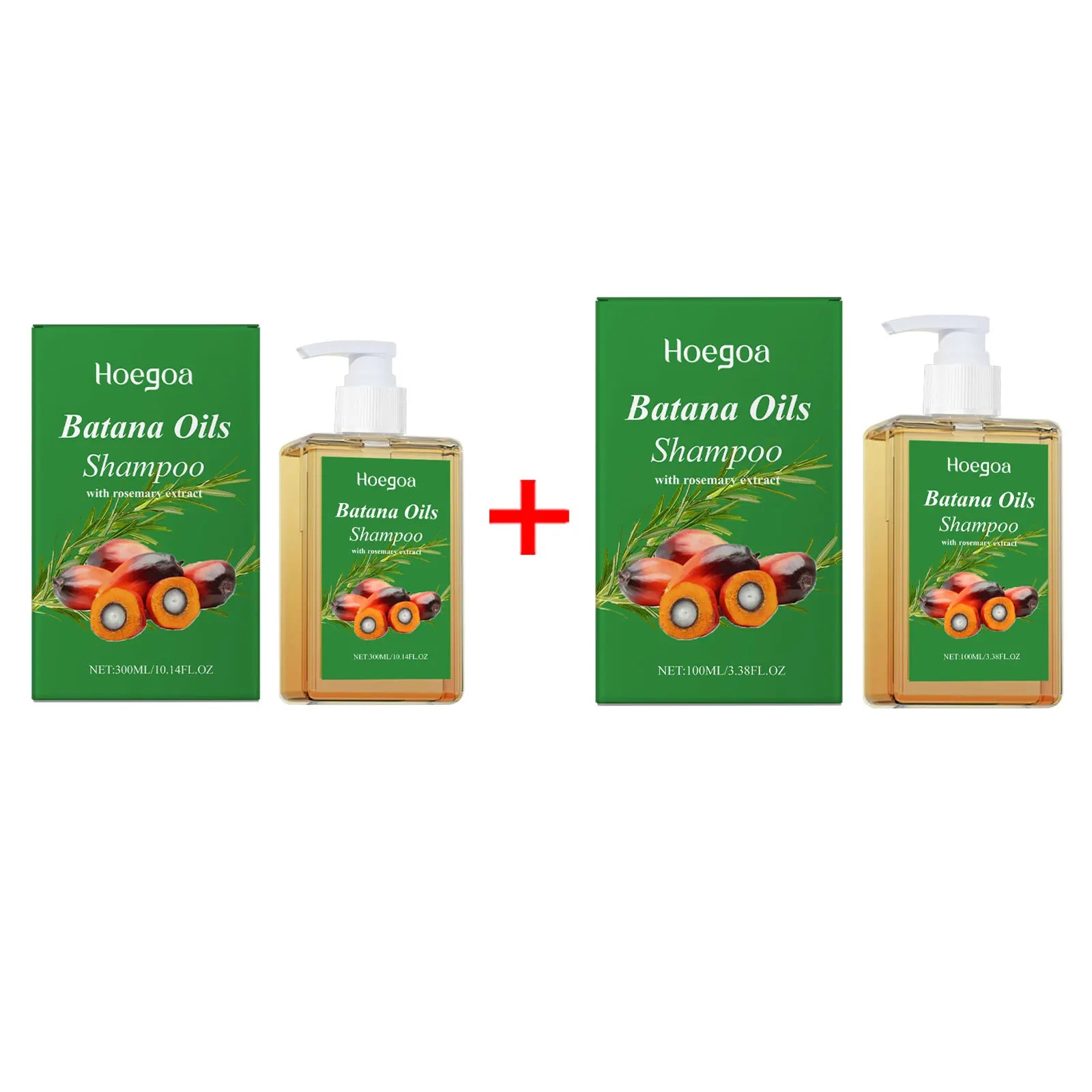 Batana Oil & Rosemary Hair Growth Shampoo - Deep Repair & Scalp Nourishing Treatment - 15