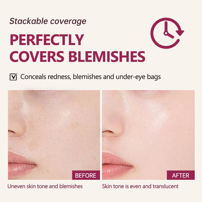 Semi-Matte Cushion Foundation - Full Coverage CC Cream