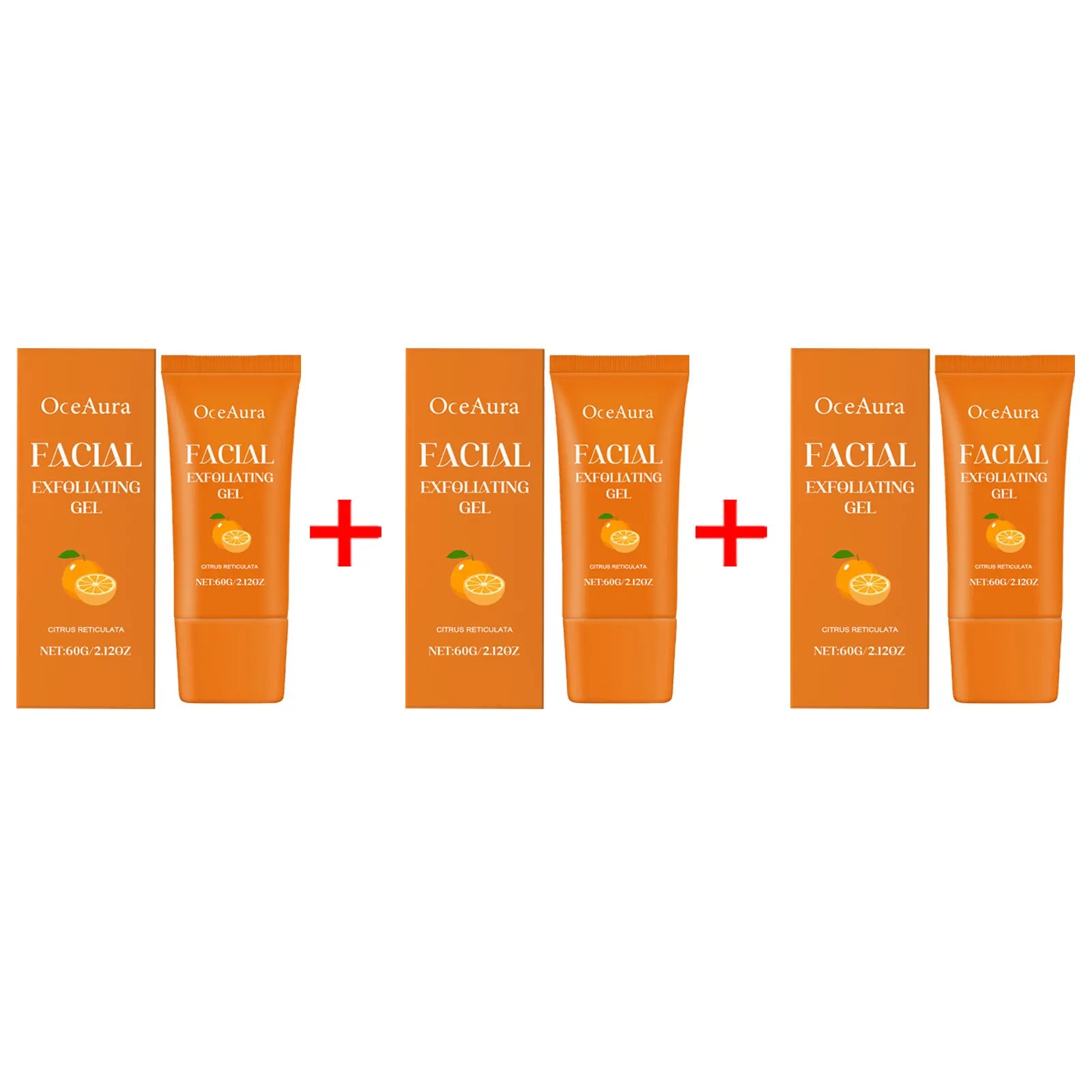 Orange Vitamin C Facial Exfoliating Gel for Deep Cleansing & Brightening - 14