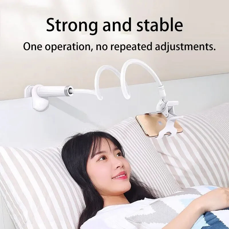 360° Flexible Lazy Phone Holder Stand for Bed & Desk - Universal Mount - 2