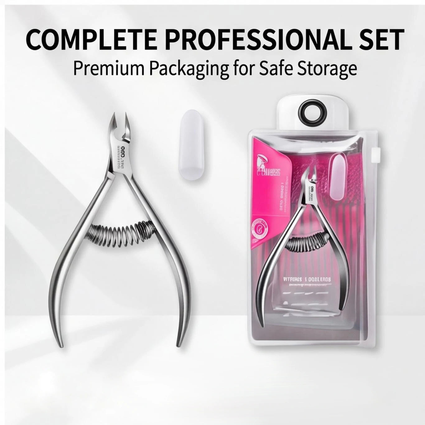 Professional Cuticle Trimmer & Toenail Clipper Pedicure Tool - 2