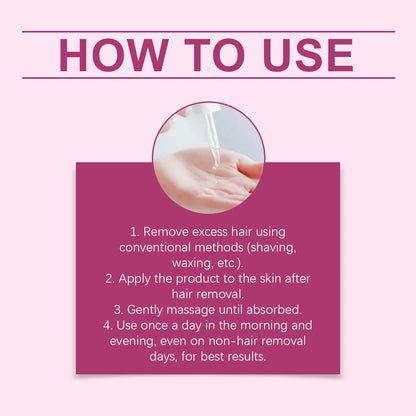 Gentle Body Hair Removal Cream & Soothing Aftershave Oil Set