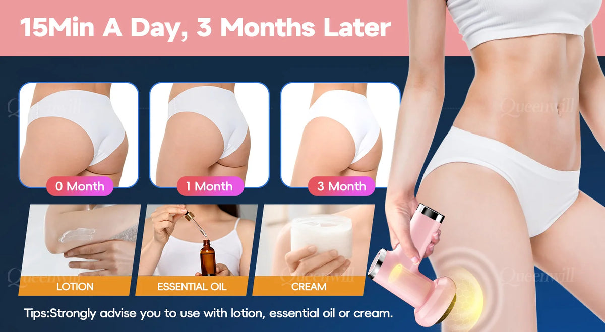 Portable Electric Body Sculpting & Cellulite Massage Gun