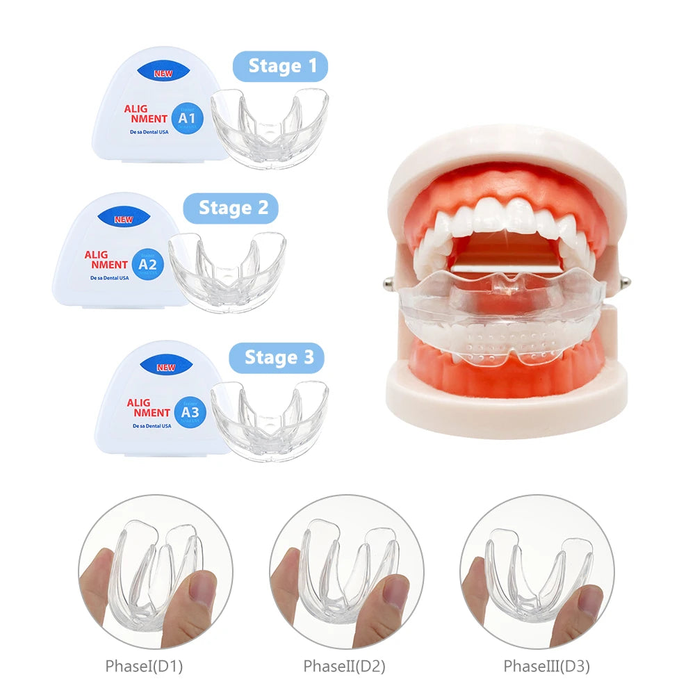 3-Stage Dental Orthodontic Alignment Trainer for Kids Teeth Straightening - 13