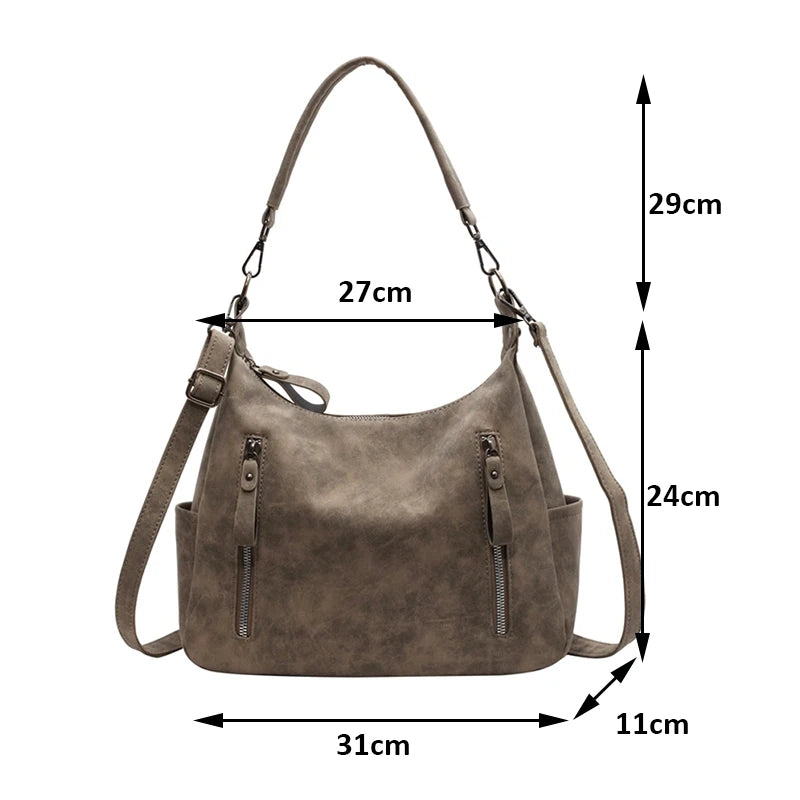 Luxury Retro Matte Crossbody