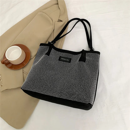 Luxury Diamond Quilted Shoulder Bag