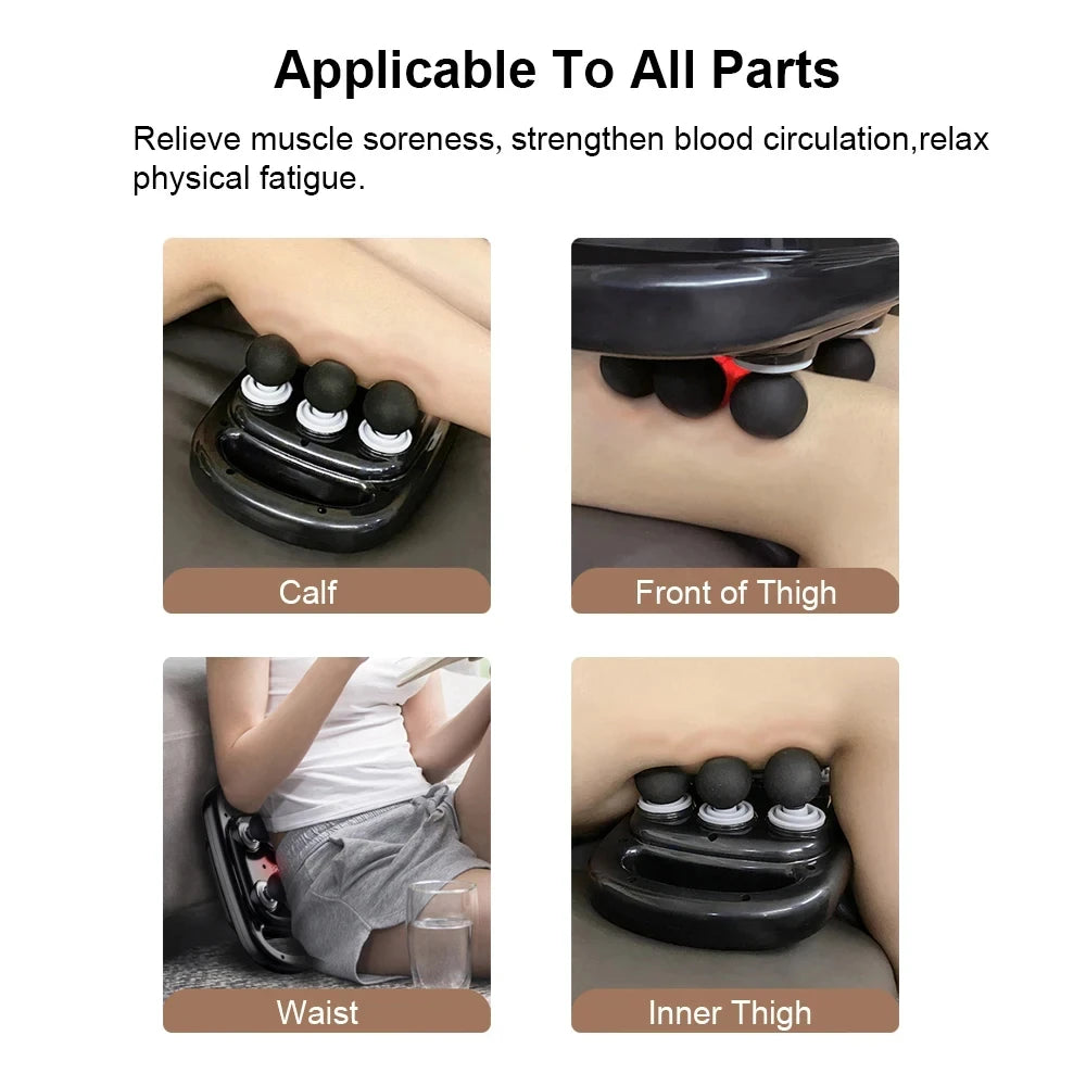 6-Head Electric Massage Gun for Deep Tissue Recovery