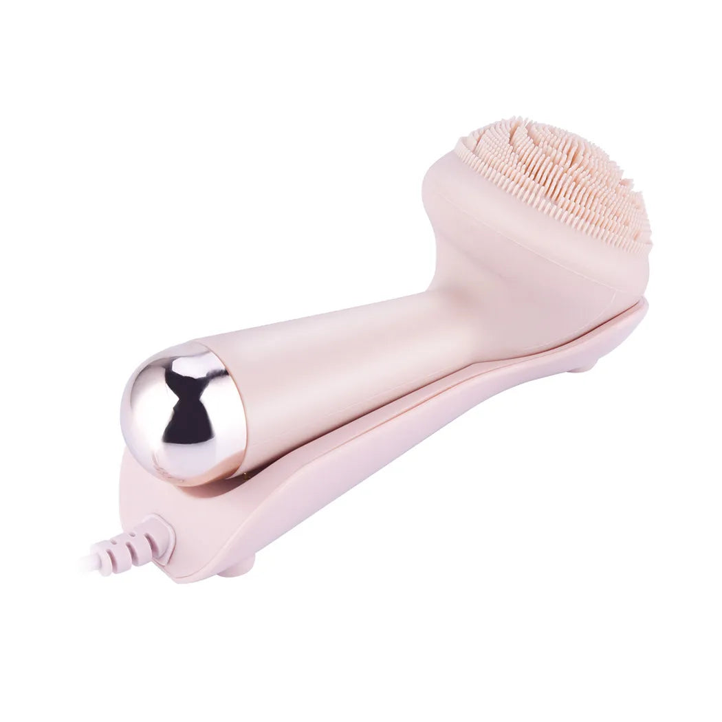 4-in-1 Electric Silicone Facial Cleansing Brush & Massage Roller - 14