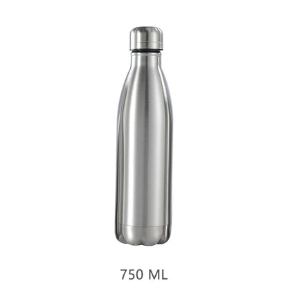 Premium Stainless Steel Reusable Water Bottle - Leak-Proof Sports Flask