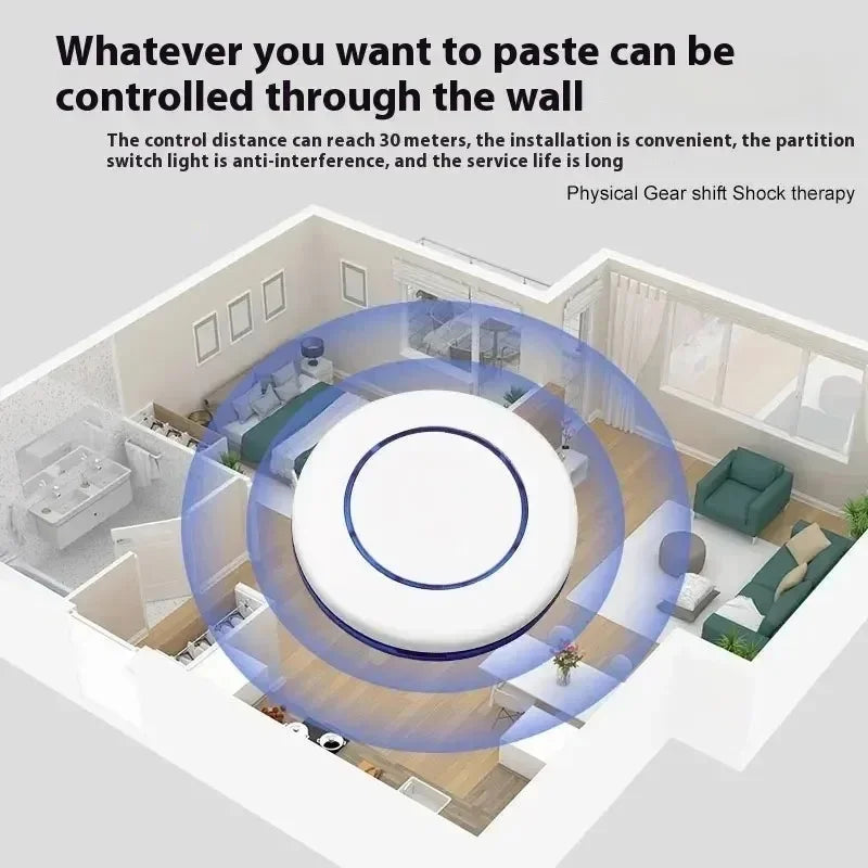 Wireless Smart Switch Pusher - Remote Controlled Auto Light Switch Bot - 9