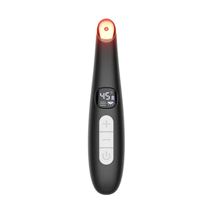 3-in-1 LED Eye Lift Wand: Heated Vibration Massager for Dark Circles & Puffiness