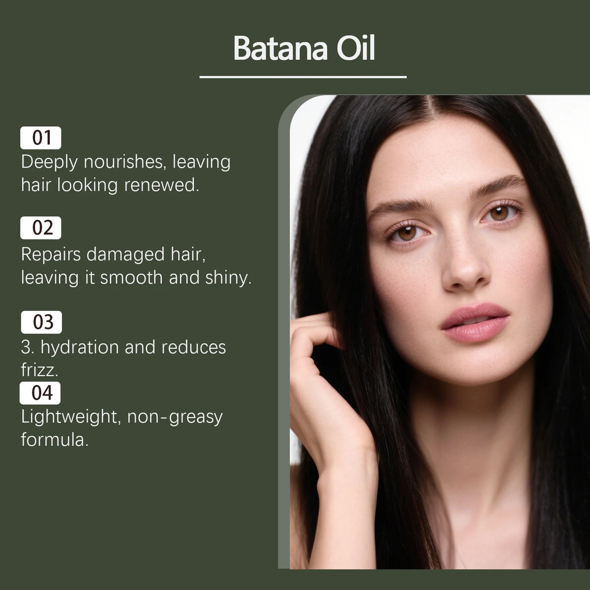 Batana Oil Nourishing Scalp Care Serum for Hair Growth and Damage Repair