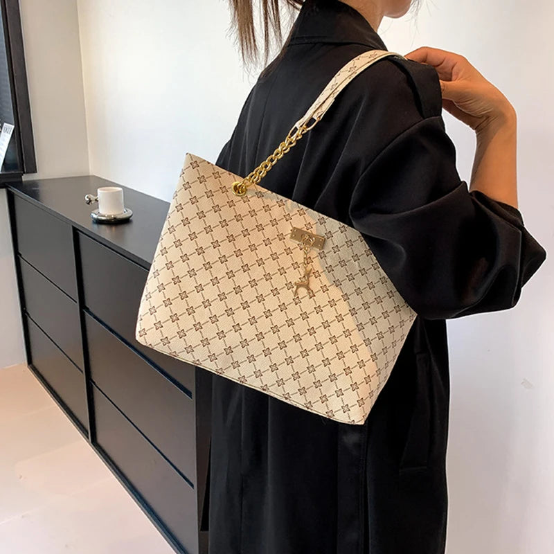 Vintage Monogram Tote